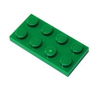 LEGO Parts and Pieces: Green 2x4 Plate x20