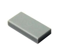 LEGO Parts and Pieces: Light Gray (Medium Stone Grey) 1x2 Tile x50