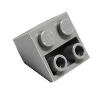 LEGO Parts and Pieces: Light Gray (Medium Stone Grey) 2x2 45 Inverted Slope x20
