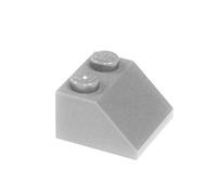 LEGO Parts and Pieces: Light Gray (Medium Stone Grey) 2x2 45 Slope x20