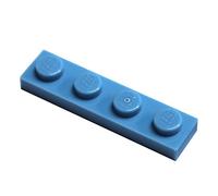 LEGO Parts and Pieces: Medium Blue 1x4 Plate x1