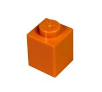 LEGO Parts and Pieces: Orange (Bright Orange) 1x1 Brick x100