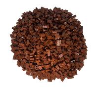 LEGO Parts and Pieces: Reddish Brown 1x2 Brick x200
