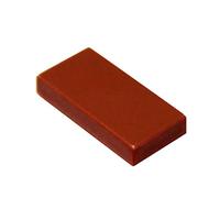 LEGO Parts and Pieces: Reddish Brown 1x2 Tile x20