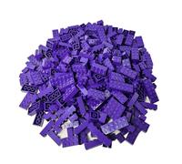 LEGO Parts and Pieces: Reddish Brown 2x4 Brick x100