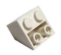 LEGO Parts and Pieces: White 2x2 45 Inverted Slope x20