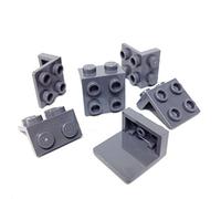 Lego Parts: Bracket 1 x 2 - 2 x 2 (PACK of 6 - DBGray) by Parts/Elements - Brackets