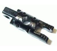 Lego Parts: Hinge Cylinder 1 x 3 Locking with 1 Finger and 2 Fingers On Ends (PACK of 4 - Black) by Parts - Hinges
