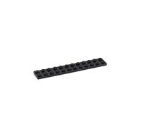 Lego Parts: Plate 2 x 12 (Black)