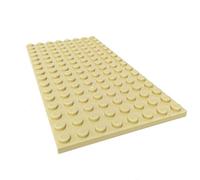 Lego Parts: Plate 8 x 16 (Tan) by Parts/Elements - Plates