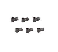 Lego Parts: Technic, Axle and Pin Connector Angled #1 (PACK of 6 - Black)