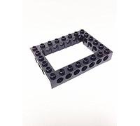 Lego Parts: Technic, Brick 6 x 8 Open Center (Black) by Parts/Elements - Technic, Bricks