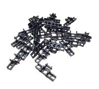 Lego Parts: Technic - Bulldozer Chain Link Treads (Service Pack of 28 - Black)