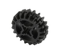 Lego Parts: Technic Gear - 20 Tooth Double Bevel (Black) by LEGO