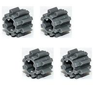 Lego Parts: Technic, Gear 8 Tooth Type 2 (PACK of 4 - DBGray) by LEGO