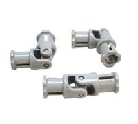 Lego Parts: Technic Universal Joint 3L (Service Pack of 3 - Light Gray)