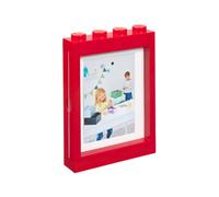 LEGO Picture Frame for Photos 10x15 cm RED | Stylish and Fun Photo Frame for Kids, Family and Bedroom Decor | Perfect Frame for Wall Art, Living Room Decor, Room Accessories & More