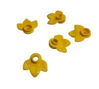 LEGO Plant Plate 1x1 Round 3 Leaves - Choose Color & Qty (MPN: 32607)