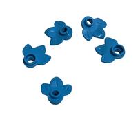 LEGO Plant Plate 1x1 Round 3 Leaves - Choose Color & Qty (MPN: 32607)