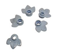 LEGO Plant Plate 1x1 Round 3 Leaves - Choose Color & Qty (MPN: 32607)