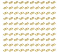 LEGO Plate 1 x 2, Part 3023, Building Brick Component (Tan, 10, Bricks)