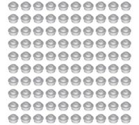 LEGO Plate, Round 1 x 1, Part 4073 (Light Bluish Gray, 50, Bricks)