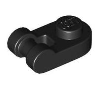 LEGO Plate, Round 1 x 1 with Bar Handle, Part 26047, Part 26047, Choose Your Colour (Black, 10, Bricks)