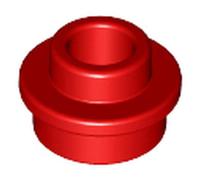 LEGO Plate, Round 1 x 1 with Open Stud, Part 85861, Part 85861, Choose Your Colour (Red, 50, count)