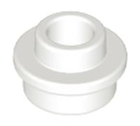 LEGO Plate, Round 1 x 1 with Open Stud, Part 85861, Part 85861, Choose Your Colour (White, 50, count)