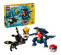 LEGO Pokémon SMART Play: Umbreon vs. Garchomp Championship Battle - Compatible Interactive Toy Set Incl. 2 SMART Tags and 2 Pokémon Figures - Gift Idea for 10+ Year Old Boys and Girls - 72165