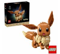 Lego Pokémon Eevee Model 72151 Brick Built Figure 587 Pieces Posable Collectible Display Set Gaming Decor 18 Plus Gift