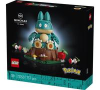 LEGO Pokémon Munchlax Figure - Building Set for Adults - Anime Model Kit w/Posable Limbs & Head - DIY Room or Shelf Decor - Collectible Gaming Gift Idea - 72150