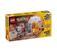 LEGO Pokemon SMART Play Charmander and Geodude's Cavern Clash 72157 F