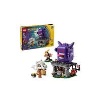 LEGO Pokémon SMART Play: Cubone and Gengar’s Spooky Showdown - Compatible Interactive Toy Set Incl. 4 SMART Tags and 2 Pokémon Figures - Gift Idea for 8+ Year Old Boys and Girls - 72166