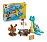 LEGO Pokémon SMART Play: Eevee and Lapras’s Treasure Hunt - Compatible Interactive Toy Set Incl. 3 SMART Tags and 2 Pokémon Figures - Gift Idea for 8+ Year Old Boys and Girls - 72162