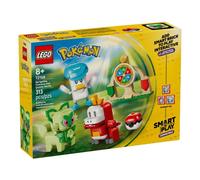 LEGO Pokemon Smart Play: Sprigatito Fuecoco And Quaxly Battle 72158 F