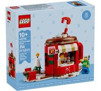 LEGO Hot Chocolate Stand Building Set 40776, 256 Pieces, Ages 10+, Limited Edition Holiday Theme