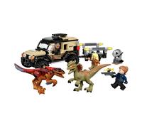 Lego Pyroraptor Dilophosaurus Transport (Jurassic World Edition)
