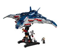 LEGO ǀ Marvel Avengers: Age of Ultron Quinjet, Kids’ Building Kit and Super Hero Gift, Film Collectible for Boys and Girls, with 5 Minifigures Including Iron Man, Black Widow and Hawkeye 76325