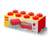 LEGO (R) 8 Brick Storage in Red LEGO (R) Red