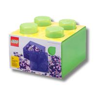LEGO (R) LEGO 4 Brick Storage in Lime LEGO (R) Lime