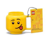 LEGO (R) LEGO Small Ceramic Silly Mug in Bright Yellow LEGO (R) Bright Yellow