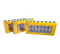 LEGO Room Copenhagen Minifigure Display Case (Large 3 Pack Bright Blue)