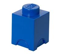 LEGO Round 1-Stud 1.2L Stackable Storage Brick Blue