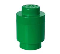 Lego Round 1-Stud Stackable Storage Brick Green Lego Green