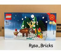 LEGO Seasonal: Santa's Front Yard (40484) - Brand New