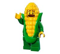LEGO SERIES 17 MINIFIGURE CORN ON THE COB GUY 71018 RARE RETIRED