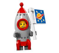 Lego Series 17 Pro Surfer Minifigure with Shark Surfboard