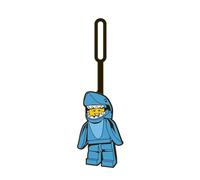 Lego Shark Suit Guy Luggage Tag