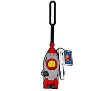 Lego Silicone Bag Tag - Rocket Boy (52852), 1, Luggage Tag, for Travel, Suitcase, Backpack, Summer Beach Bag